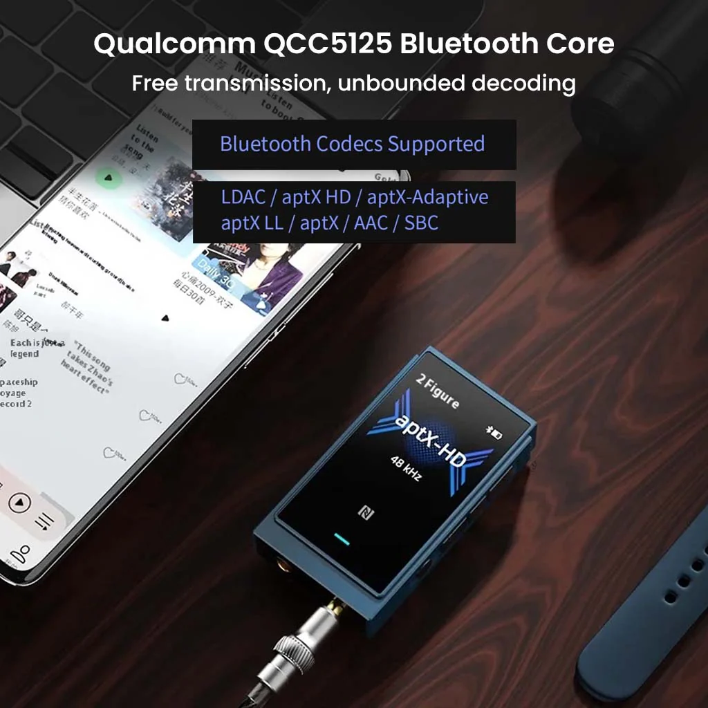 SHANLING - UP6 Dual ES9069Q Portable Bluetooth DAC & Amp - Image 9