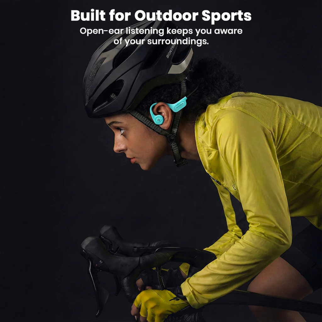 SHEYIN – X5 Bone Conduction IPX8 Water Resistant Bluetooth Headphones - Image 11