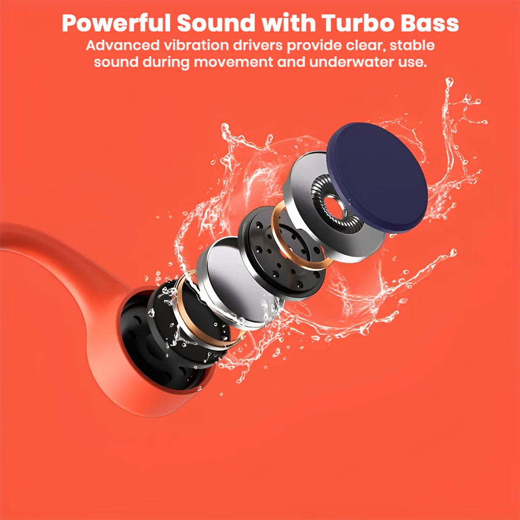 SHEYIN - X9 IPX8 Bone Conduction Bluetooth Headphones - Image 2