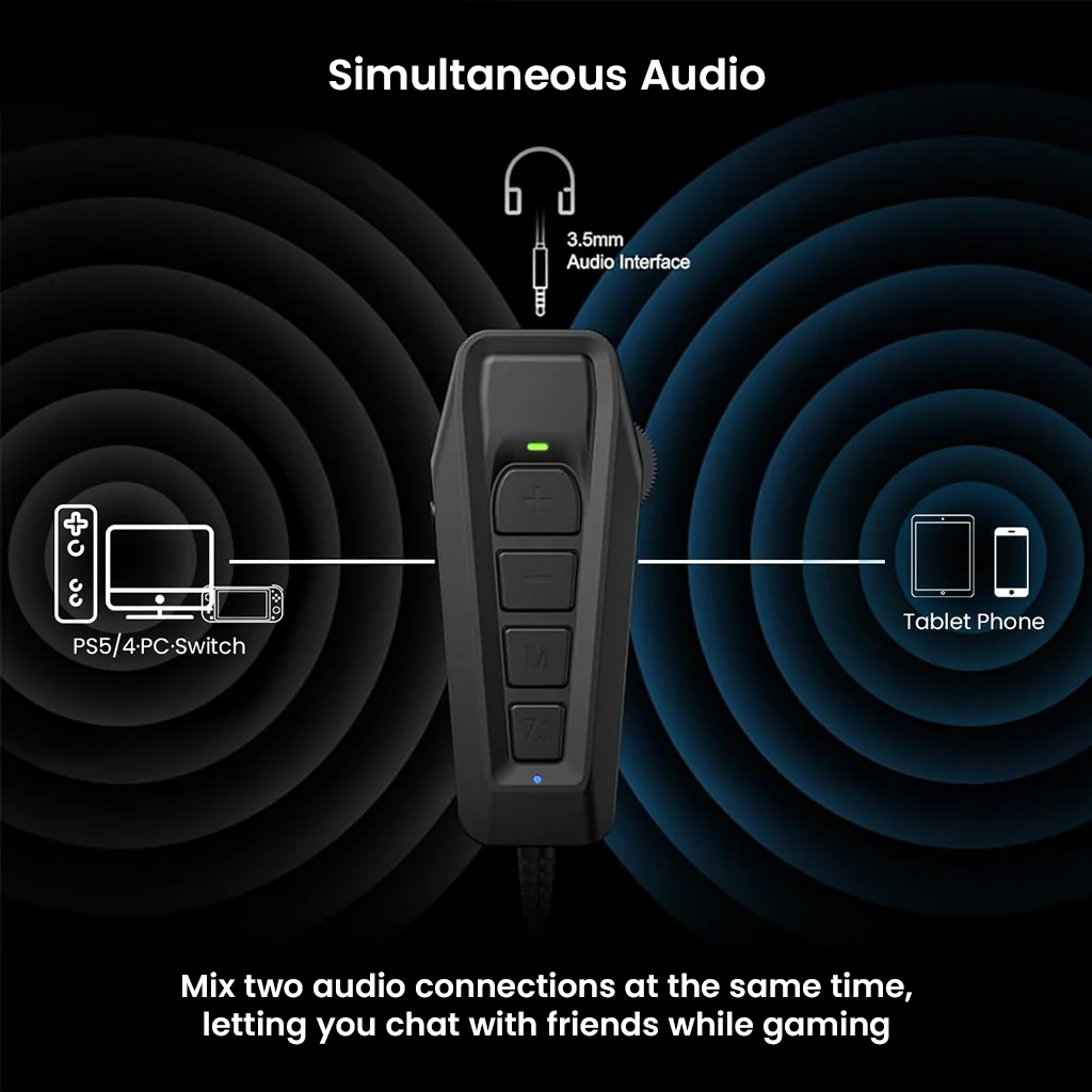 SIMGOT - GEW1 USB Gaming Sound Card - Image 8