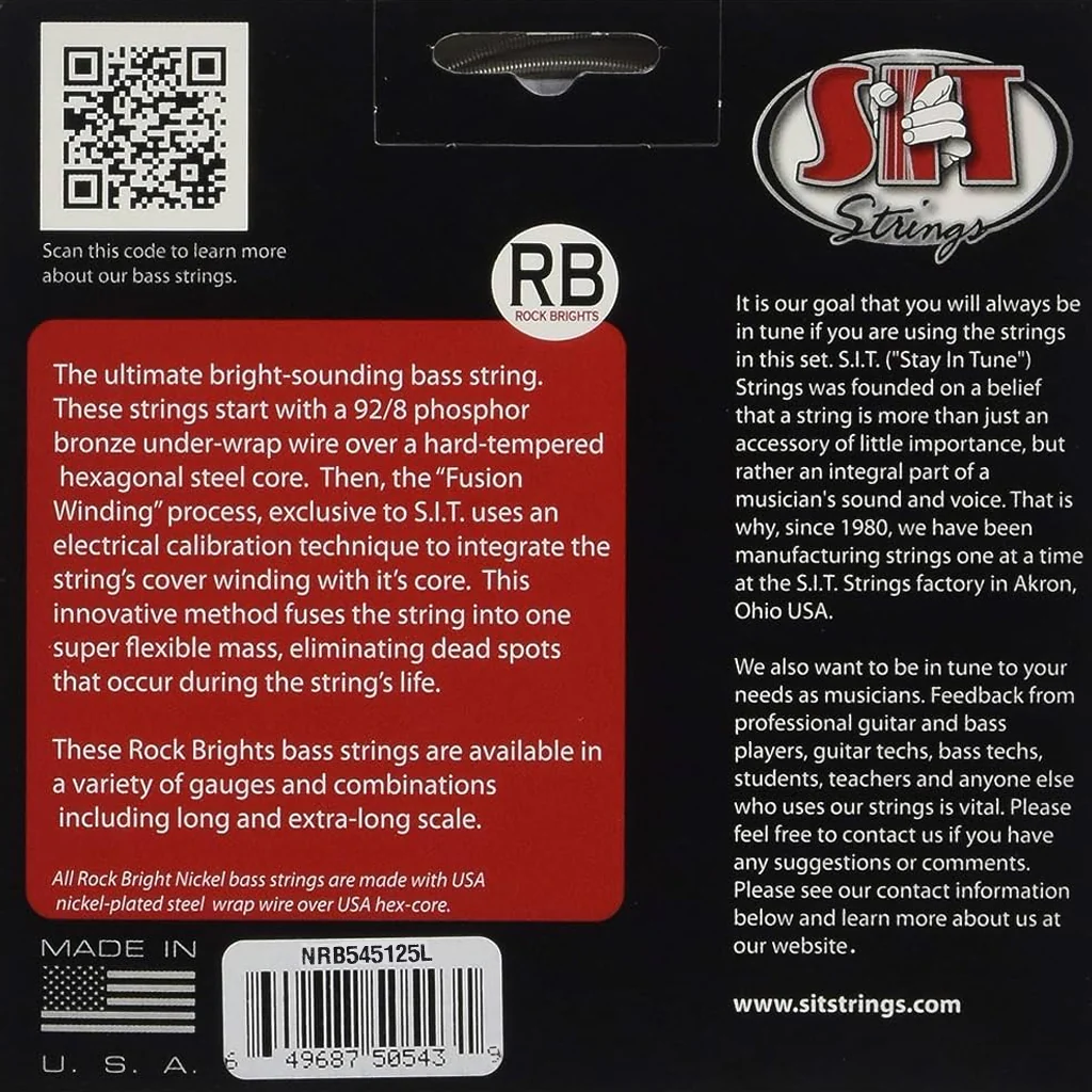 SIT - NRB545125L RB Electric Guitar Strings - Image 2