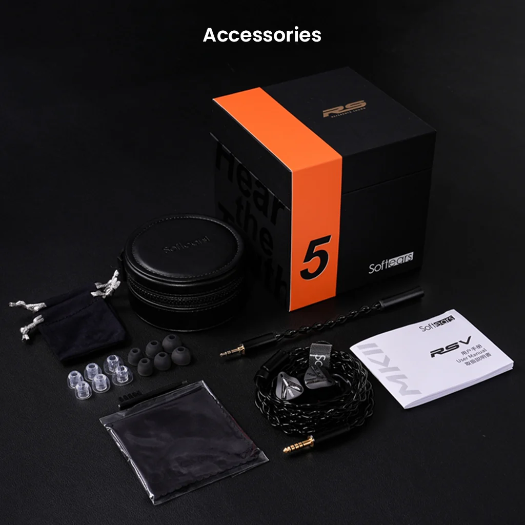 Softears – RSV-MKII 5BA 4-Way Crossover IEM - Image 15