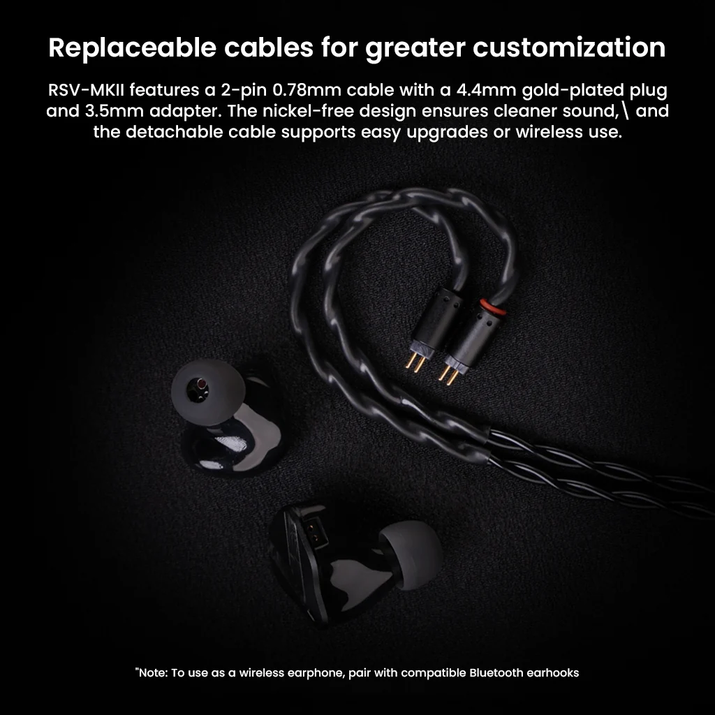 Softears – RSV-MKII 5BA 4-Way Crossover IEM - Image 8