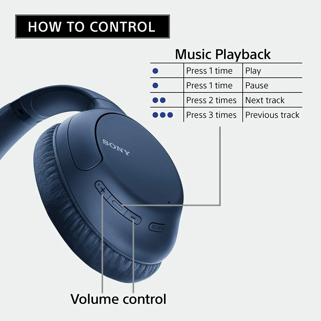 Sony - WH-CH710N Wireless Noise Cancelling Headphone - Image 15