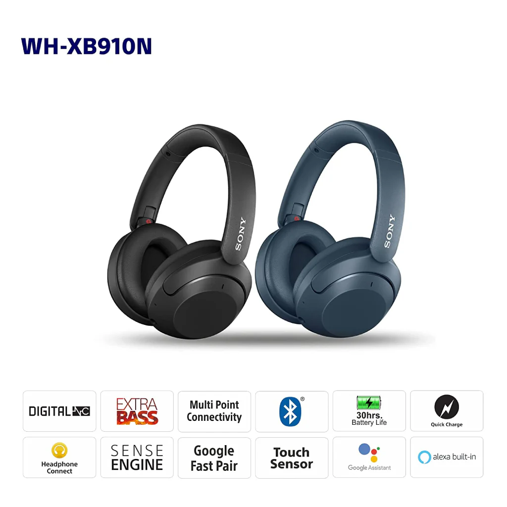 Sony - WH-XB910N Wireless Headphone - Image 2
