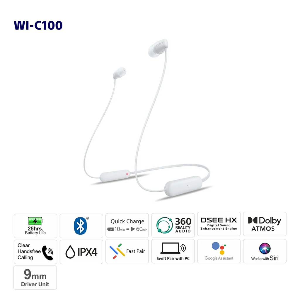 Sony - WI-C100 Wireless In-ear Headphone - Image 11
