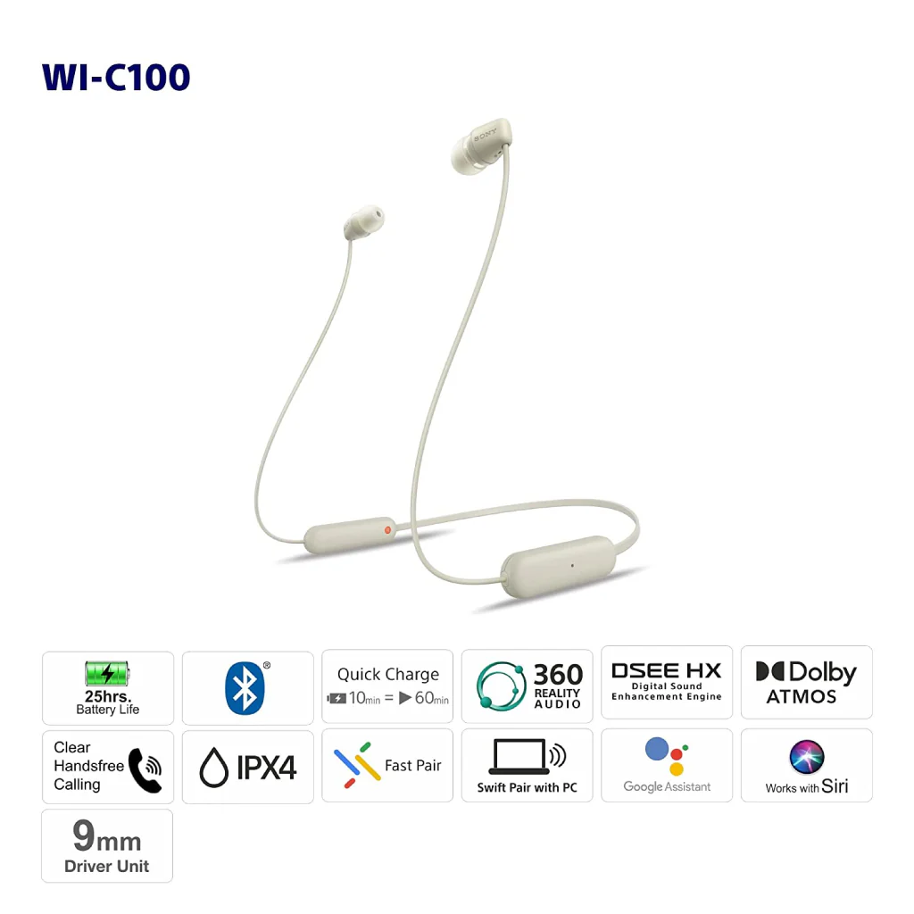 Sony - WI-C100 Wireless In-ear Headphone - Image 16
