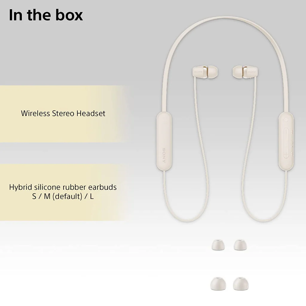 Sony - WI-C100 Wireless In-ear Headphone - Image 20