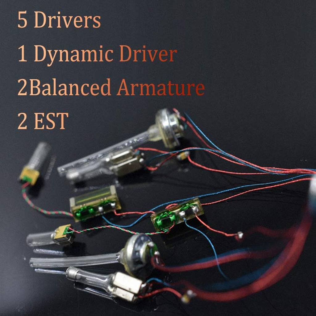 Sound Rhyme DTE500 2EST+ 2BA + 1 DD Hybrid IEM - Image 5