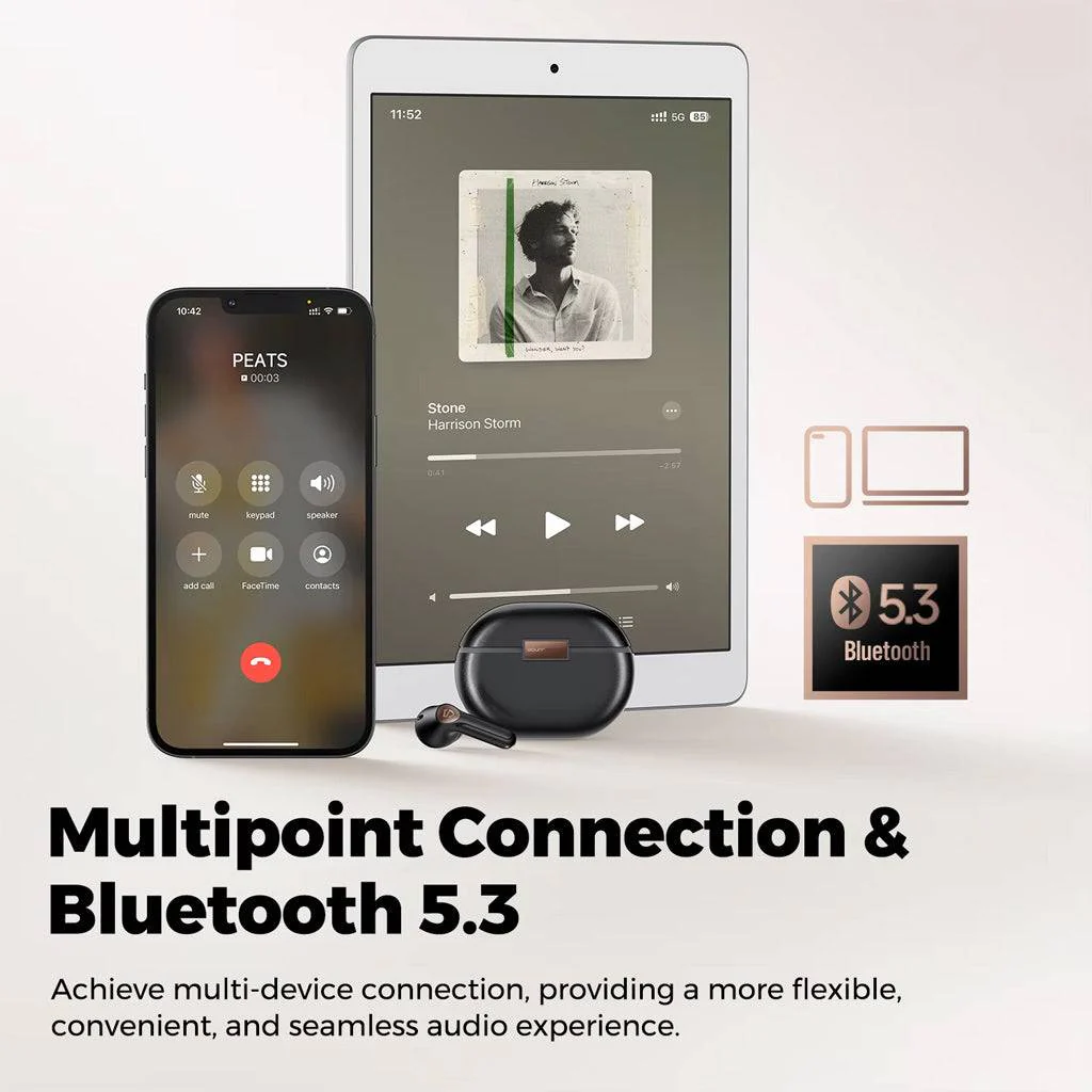 SoundPeats - Air4 Pro True Wireless Earbuds with Adaptive ANC - Image 5