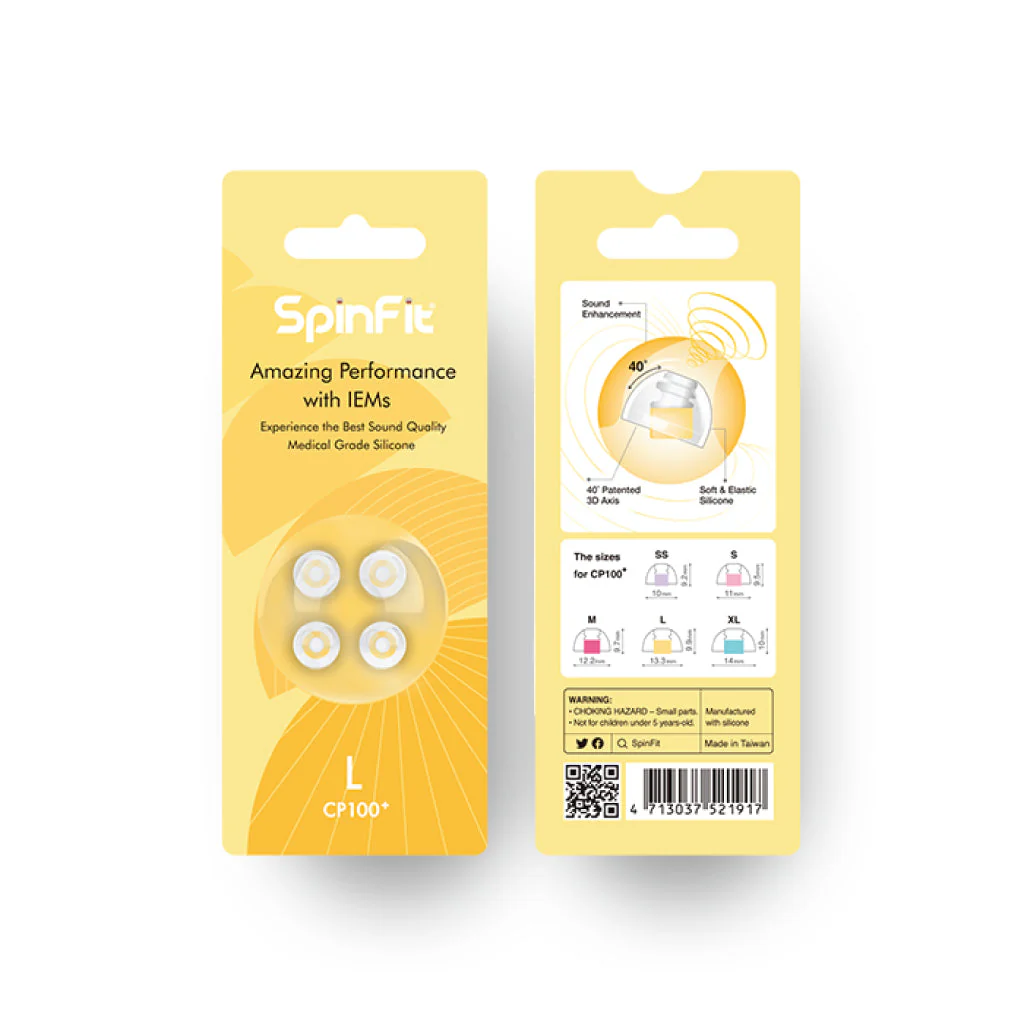 SpinFit - CP100+ Silicone Eartips for IEMS - Image 11