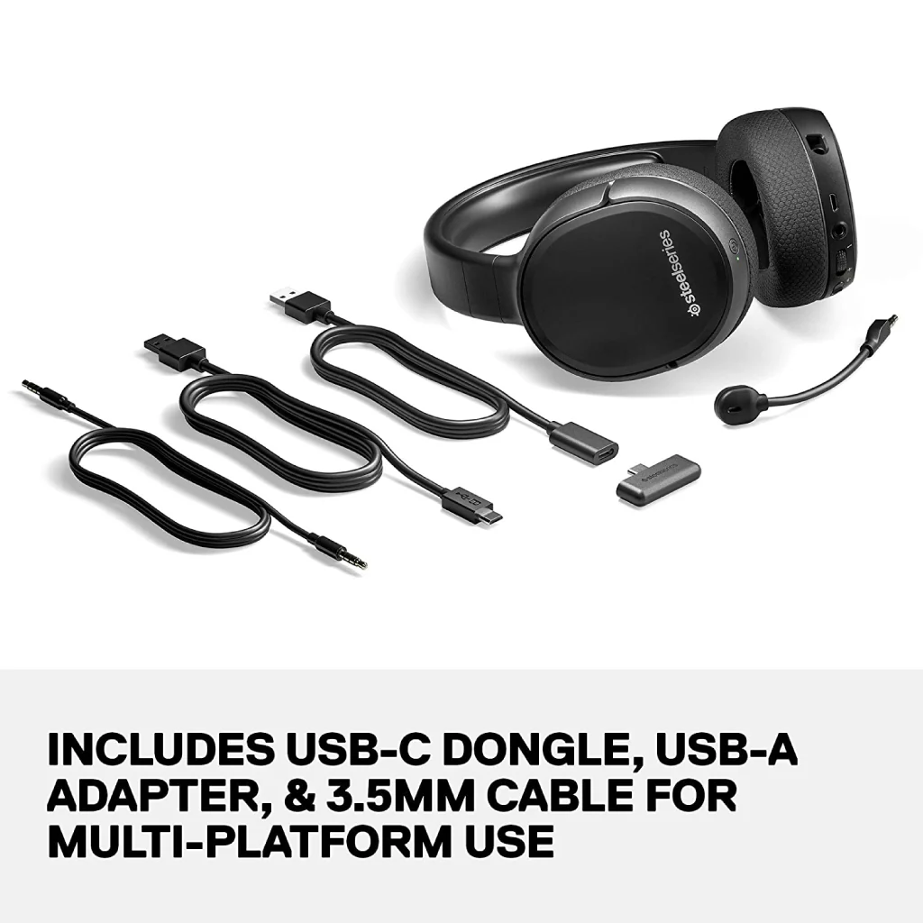 SteelSeries - Arctis 1 Wireless Gaming Headset - Image 6