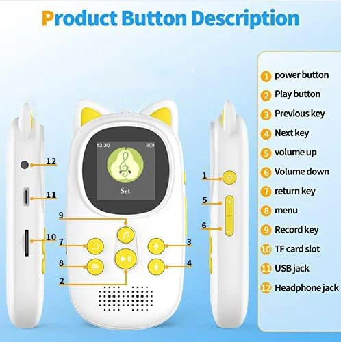 SWOFY - M5 Digital Music Player for Kids (Demo Unit) - Image 5