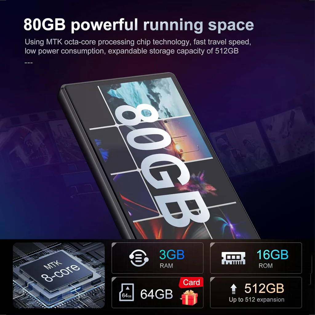 SWOFY - M501 Portable Music Player - Image 5