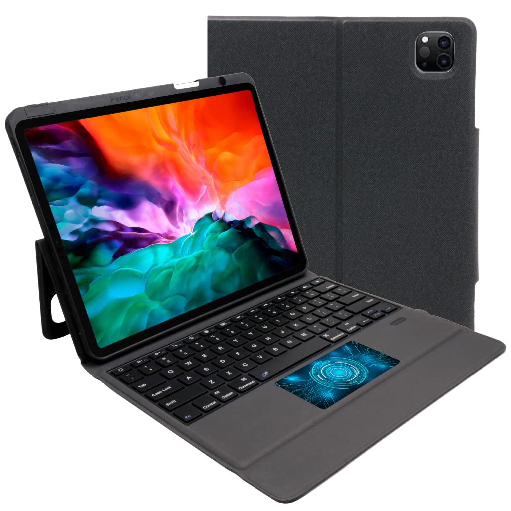 TECPHILE - T2098 Wireless Keyboard Case For iPad Pro 12.9