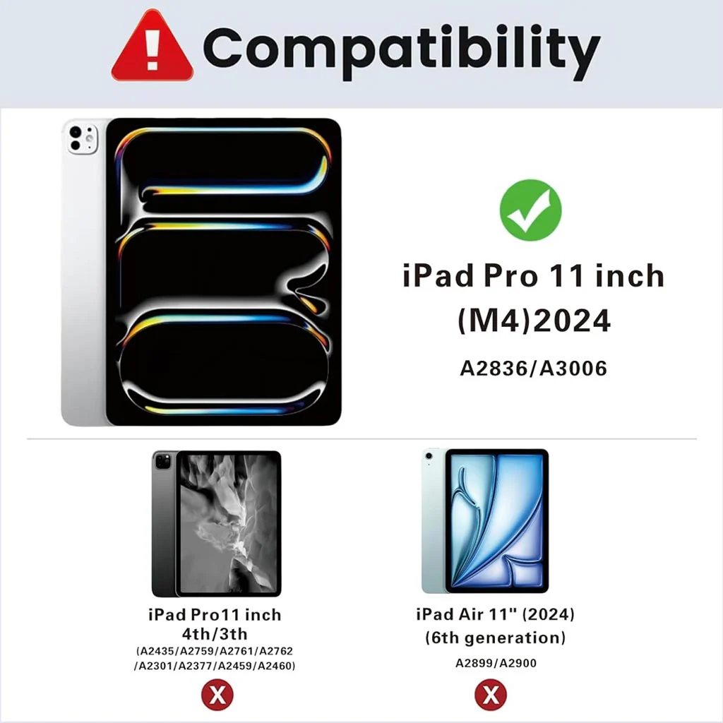 T5304D Keyboard Case for iPad Pro 11 inch M4 2024 - Image 2