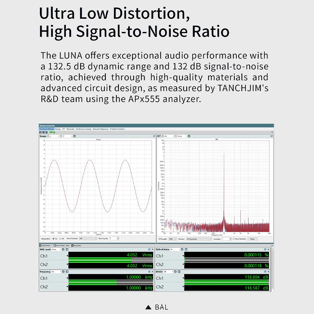 TANCHJIM - LUNA Flagship Portable DAC & Amp - Image 13