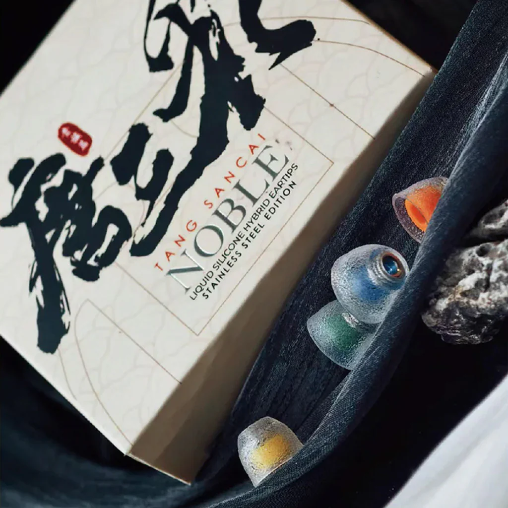 TANGZU-Tang Sancai Noble Liquid Silicone Hybrid Eartips for IEMs - Image 4