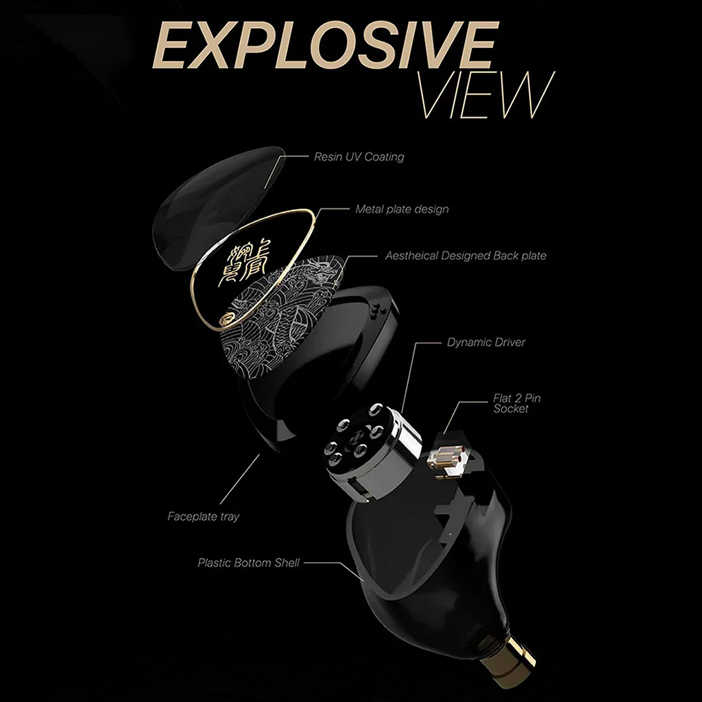 TANGZU - WAN'ER S.G 2 Dynamic Driver Wired IEM - Image 3