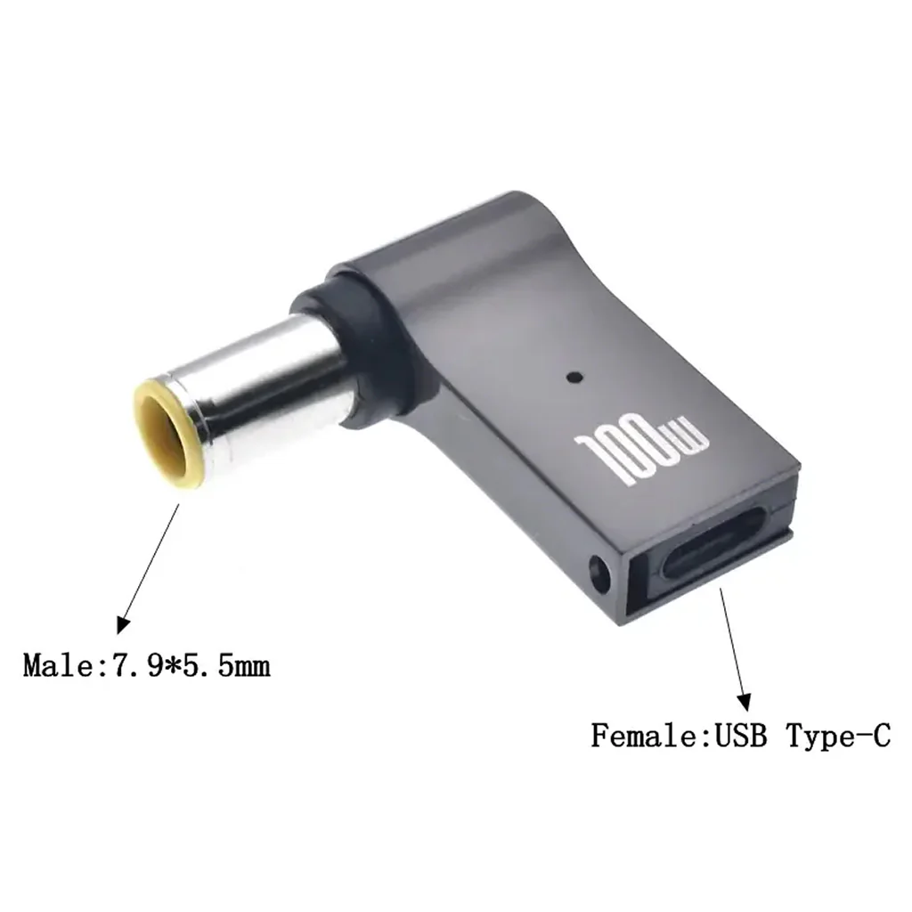 TECPHILE - 100W Female Type-C Laptop Adapter for Lenovo - Image 5