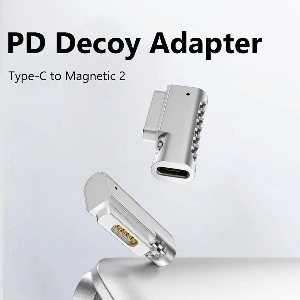 TECPHILE - 100W Female Type-C to Laptop Adapter for MacBook - Image 2