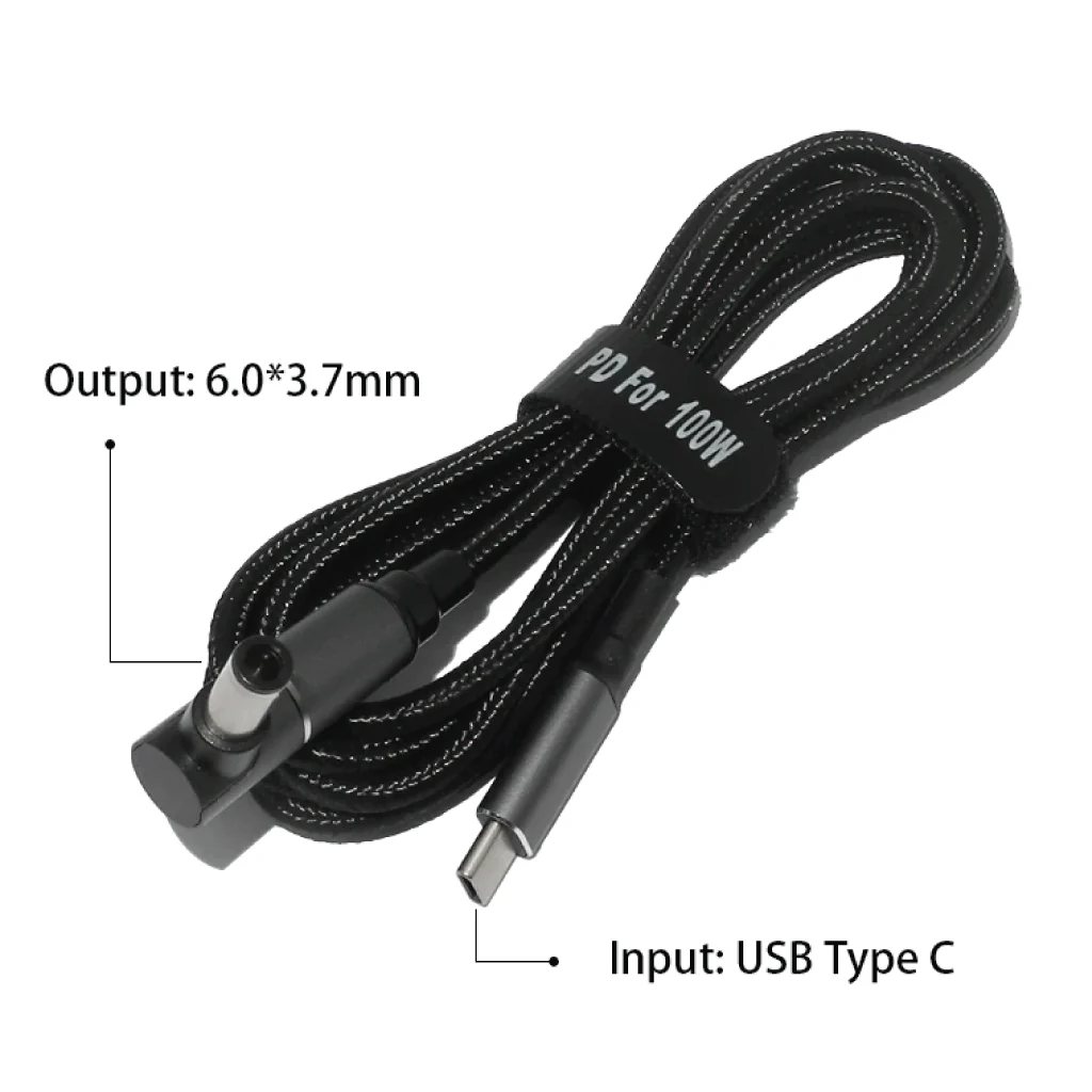TECPHILE - 100W Magnetic Charging Cable with Adapter for Dell Laptop - Image 6