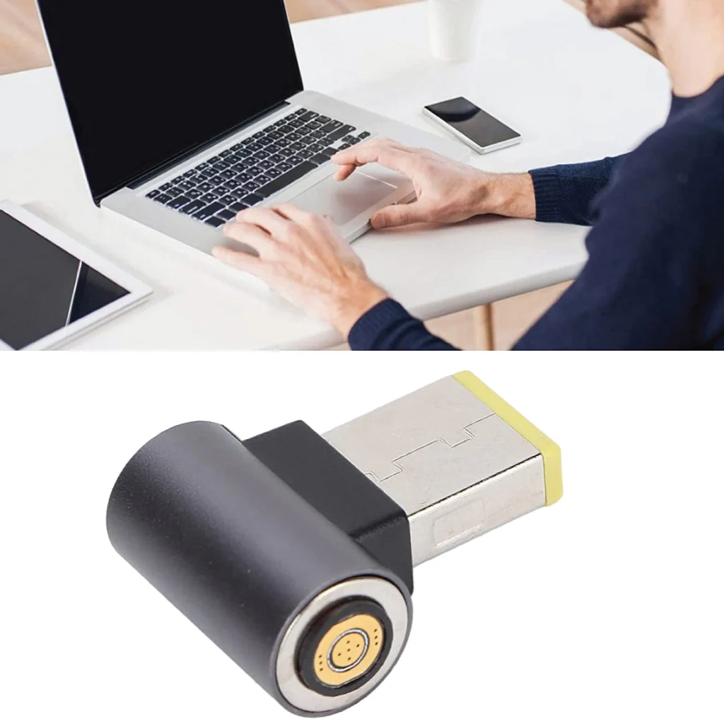 TECPHILE - 100W Magnetic Charging Cable with Adapter for Lenovo Laptop - Image 10