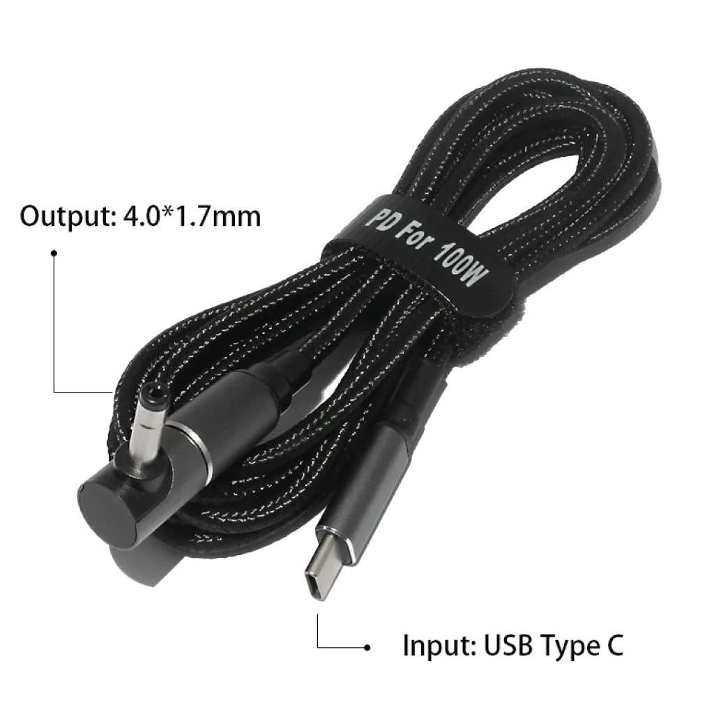 TECPHILE - 100W Magnetic Charging Cable with Adapter for Lenovo Laptop - Image 31