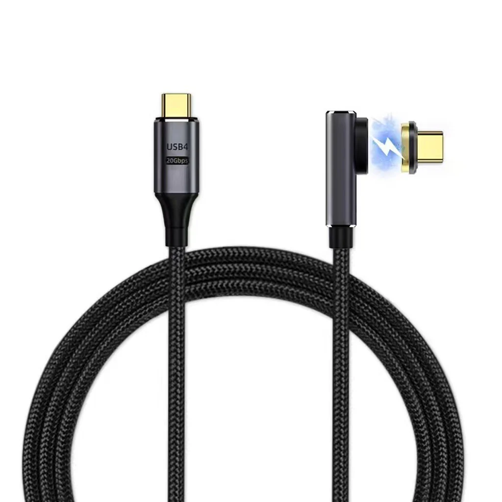 TECPHILE - 100W Magnetic Type C to Type C Fast Charging Cable