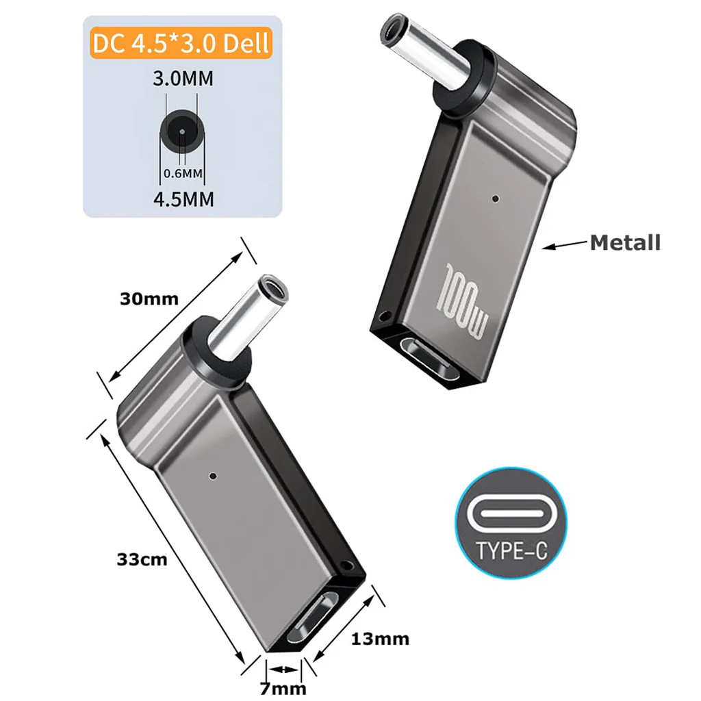 TECPHILE - 100W Type-C Portable Adapter Connector for Laptop - Image 18