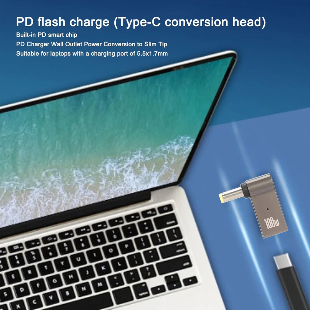 TECPHILE - 100W Type-C PD Adapter For Acer Laptop - Image 2