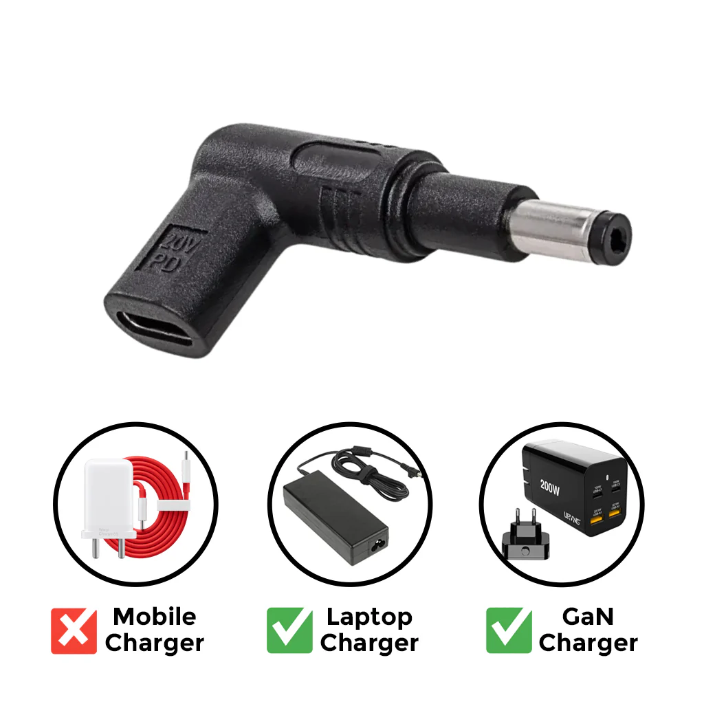TECPHILE - 100W Type C Female to Acer Laptop Adapter - Image 10