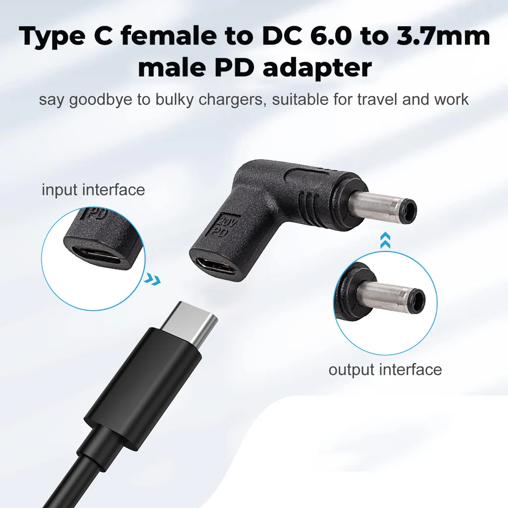TECPHILE - 100W Type C Female to Asus Laptop Adapter - Image 12