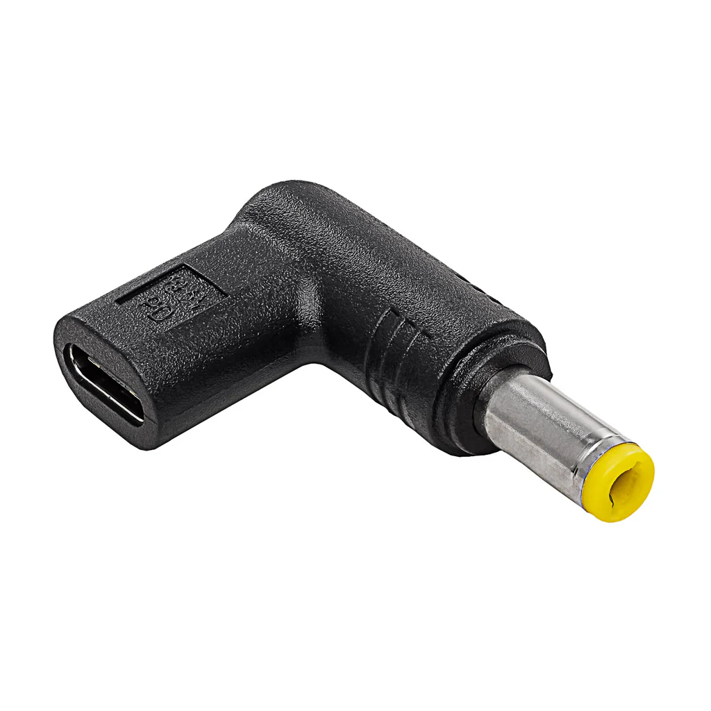 TECPHILE - 100W Type C Female to Asus/Toshiba/ Lenovo/Fujitsu Laptop Adapter