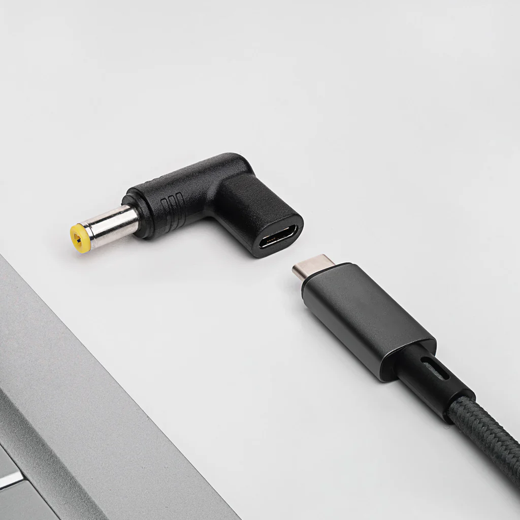 TECPHILE - 100W Type C Female to Asus/Toshiba/ Lenovo/Fujitsu Laptop Adapter - Image 5