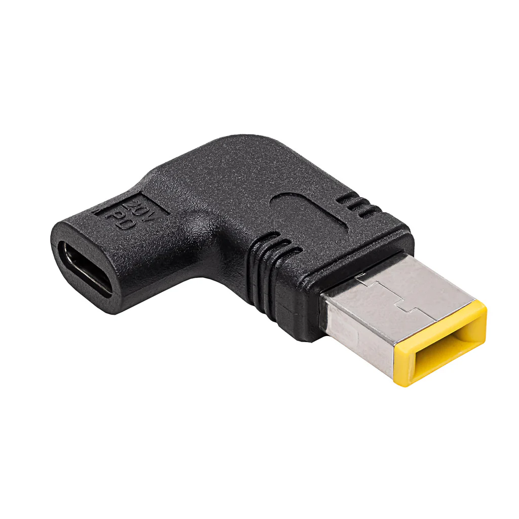 TECPHILE - 100W Type C Female to Lenovo Laptop Adapter