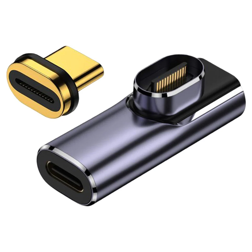 TECPHILE - 100W Type C Female to Type C Male Magnetic Adapter - Image 13