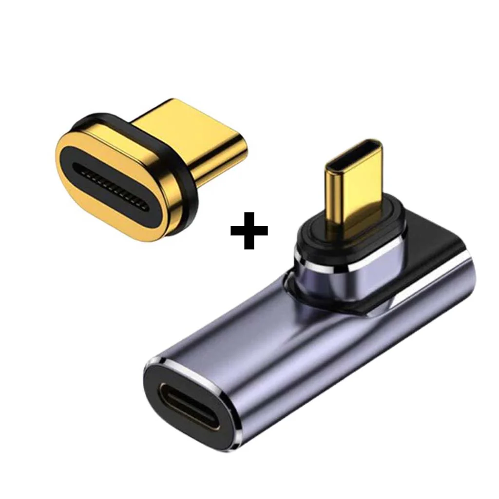 TECPHILE - 100W Type C Female to Type C Male Magnetic Adapter - Image 19