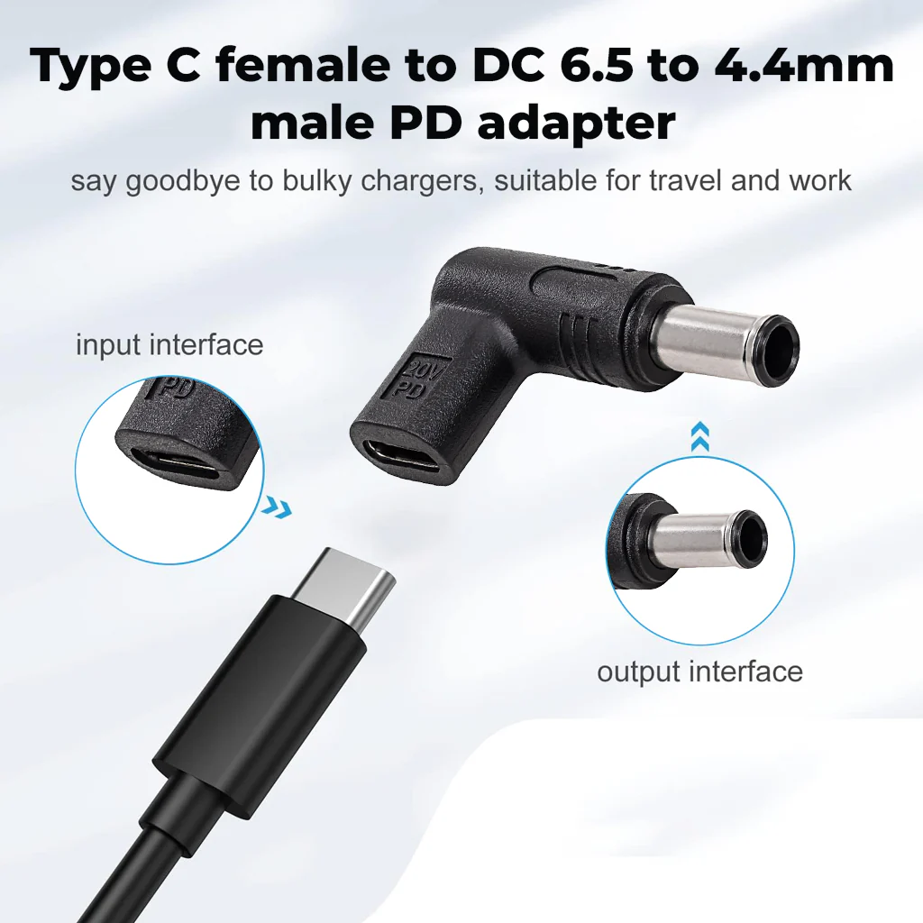 TECPHILE - 100W Type C to Sony Laptop Adapter - Image 2