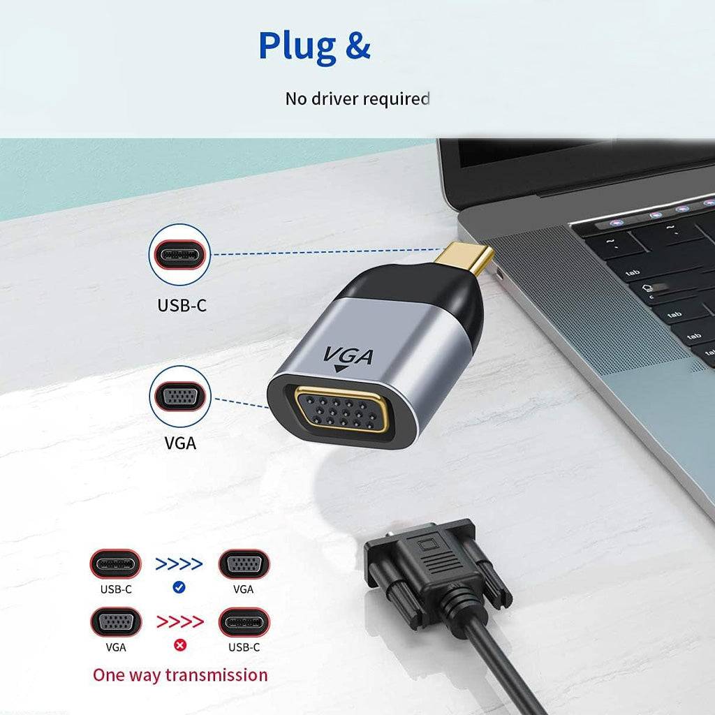 TECPHILE 1080p VGA to Type-C Convertor - Image 10