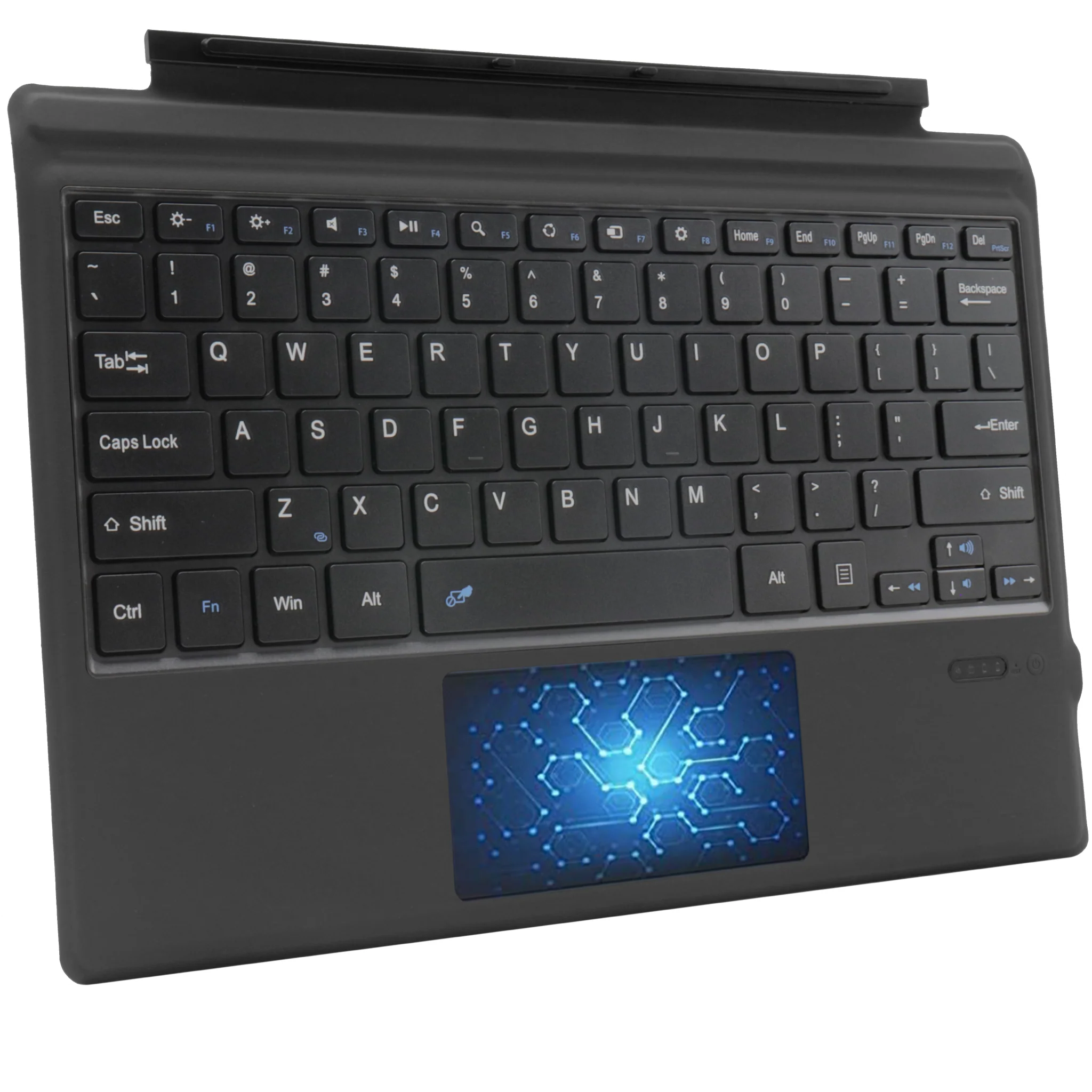 TECPHILE - 1089A-C-Wireless Magnetic Keyboard For Surface Pro 3,4,5,6,7