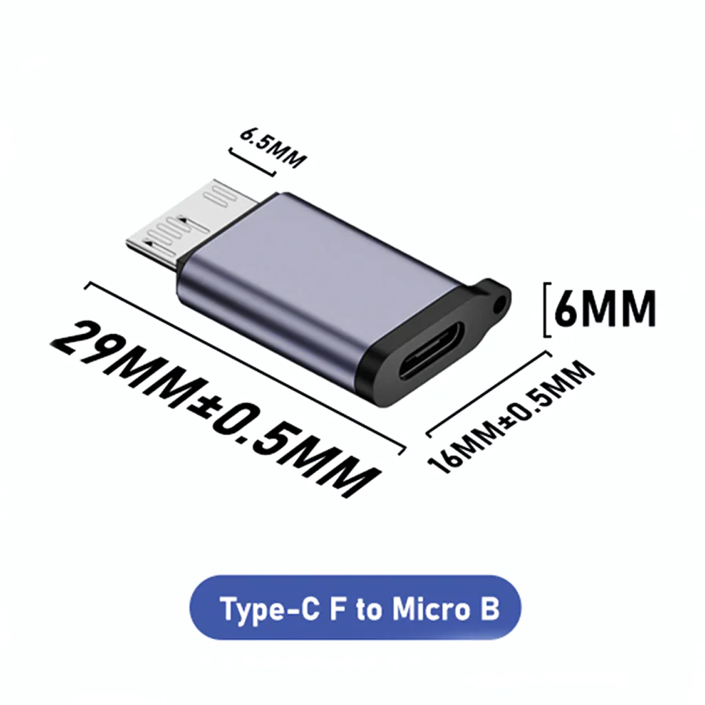 TECPHILE - 10Gbps USB-C/USB-A to Micro B Data Transfer Converter - Image 18
