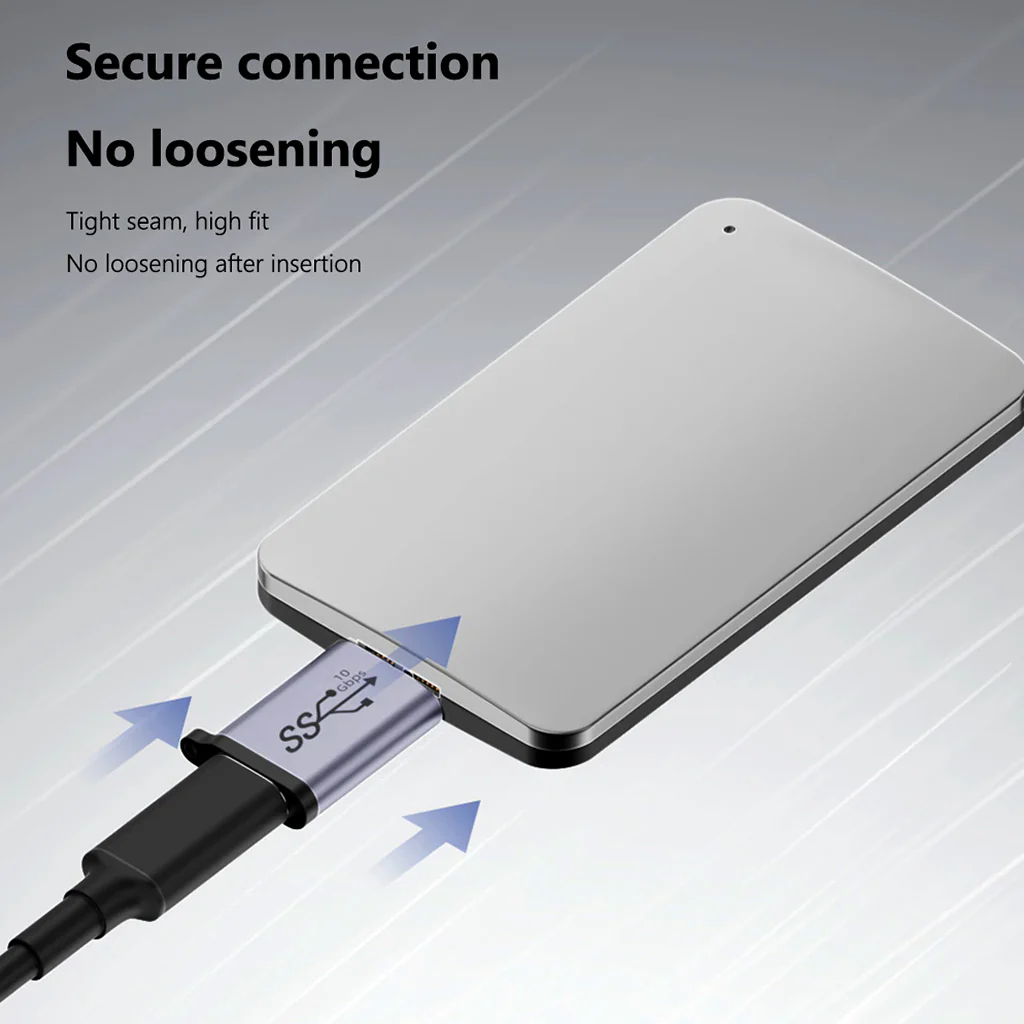 TECPHILE - 10Gbps USB-C/USB-A to Micro B Data Transfer Converter - Image 20