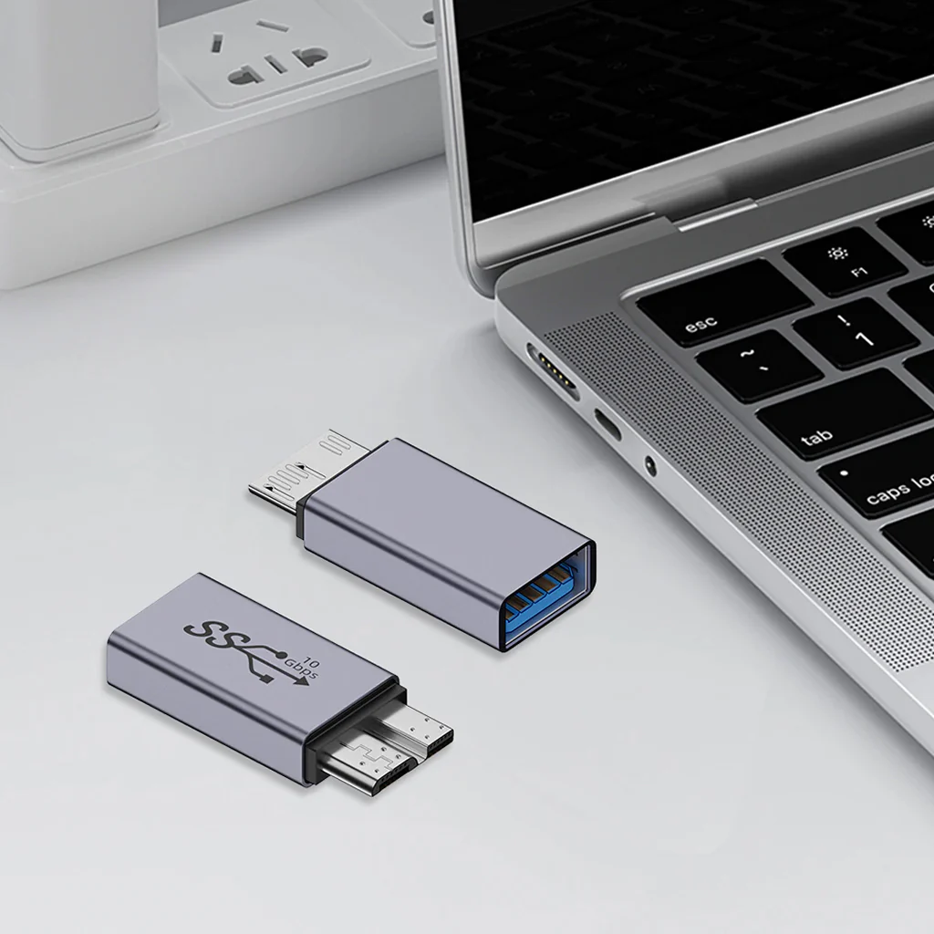 TECPHILE - 10Gbps USB-C/USB-A to Micro B Data Transfer Converter - Image 4