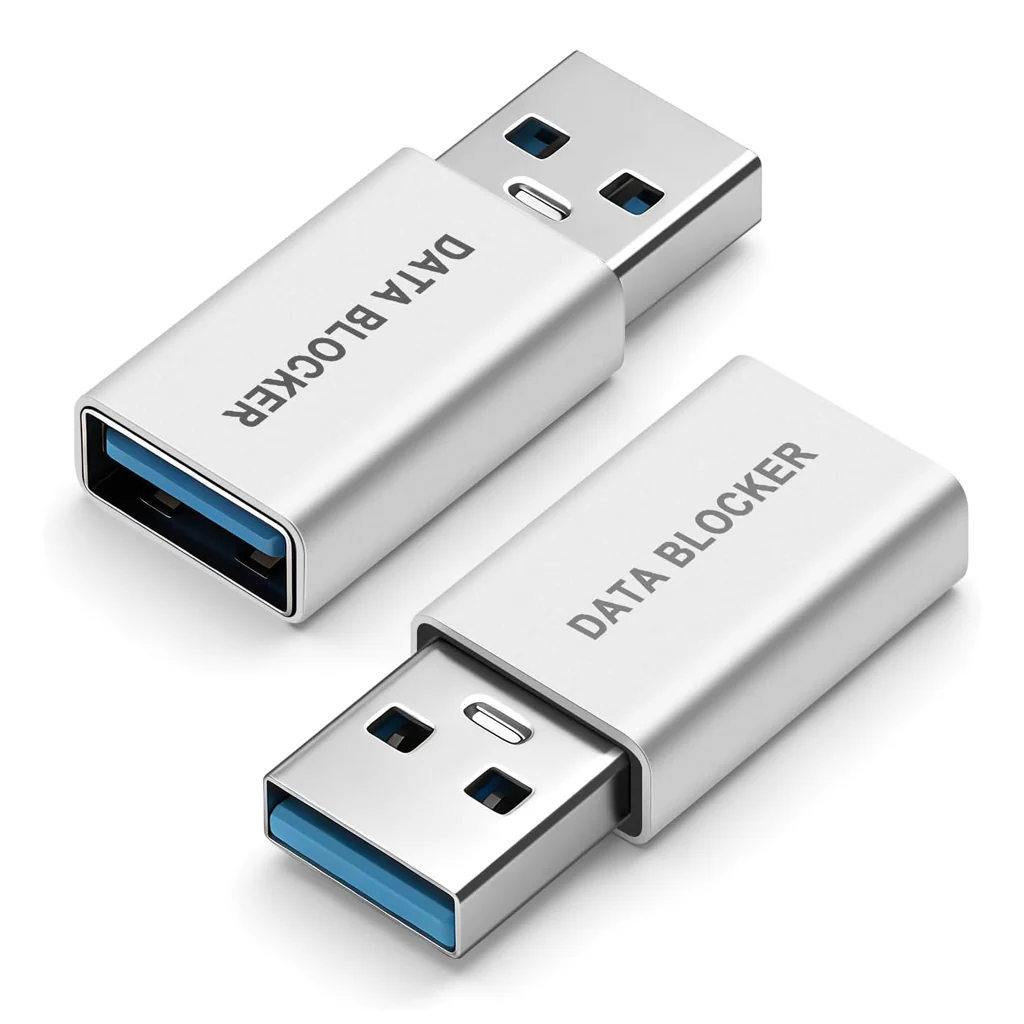 TECPHILE- 10W USB-A/Type-C Data Blocker Adapter
