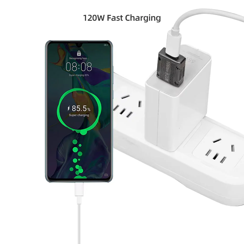 TECPHILE - 120W Type-C to USB-A Straight Adapter - Image 5