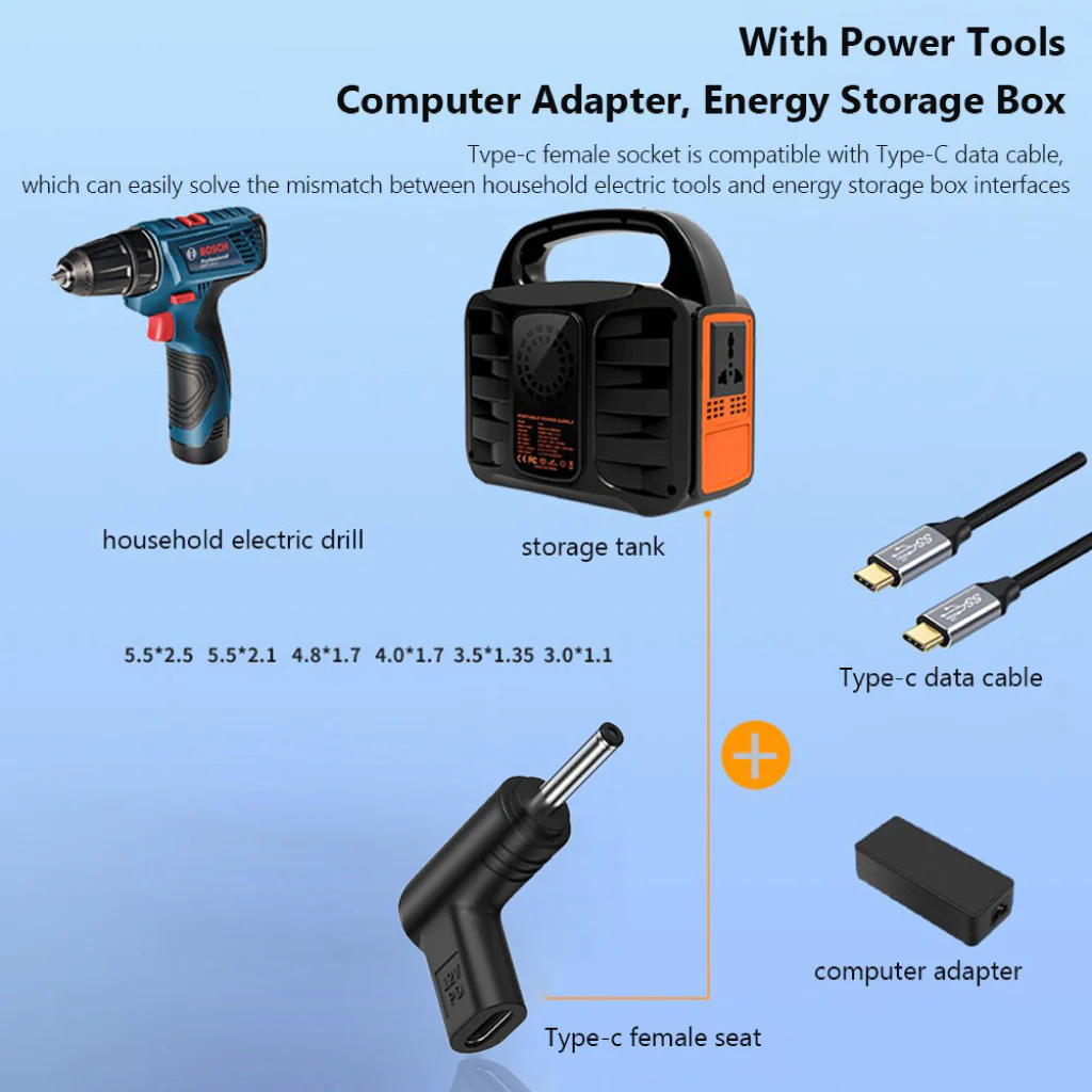 TECPHILE - 12V USB C PD to DC Charging Converter - Image 10