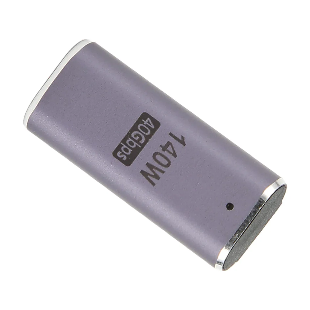 TECPHILE - 140W 40Gbps Type C Female to Type C Male Magnetic Adapter - Image 11