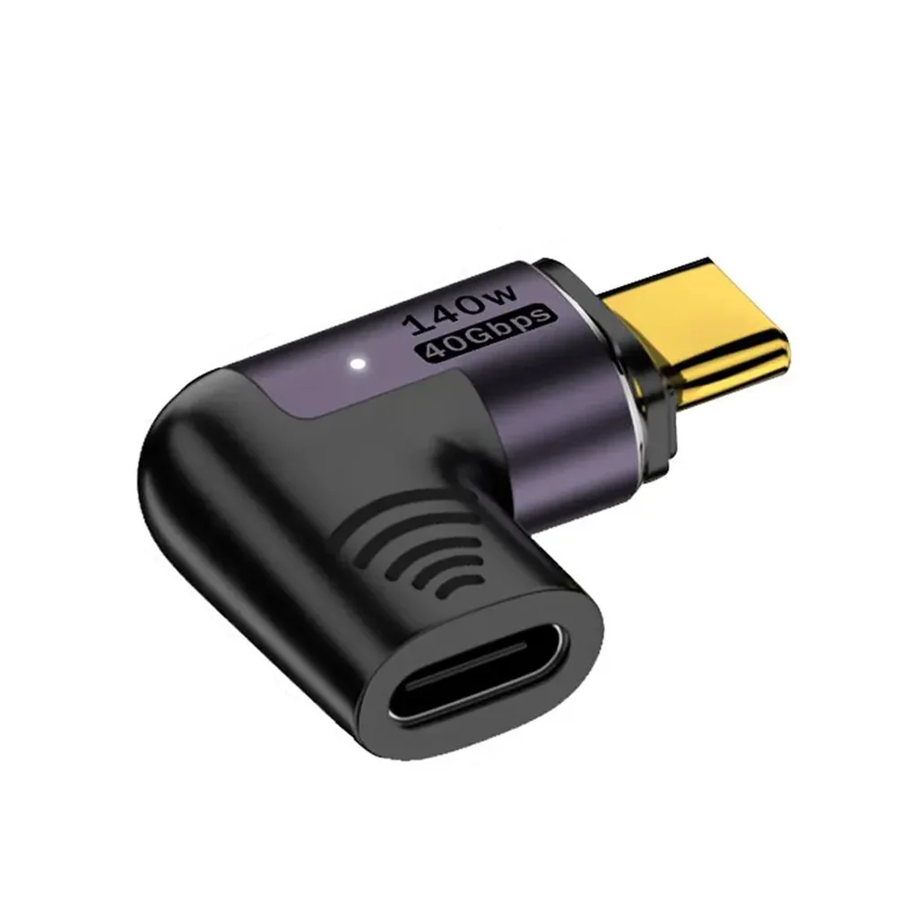 TECPHILE - 140W 40Gbps Type C Female to Type C Male Magnetic Adapter - Image 15
