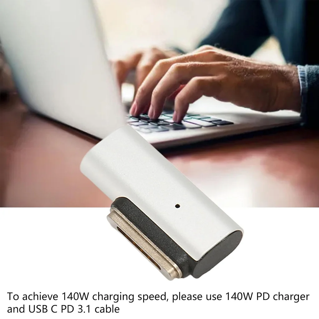 TECPHILE - 140W Female Type C to MagSafe 3 MacBook Adapter - Image 6